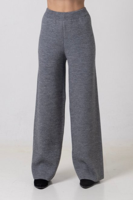 Alpaca blend pants medium grey