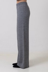 Alpaca blend pants medium grey