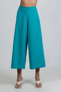 Stretch jupe culotte teal