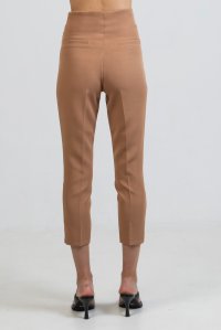 Straight pants camel