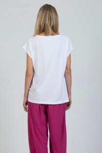 Organic cotton top white