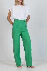 Suit pants bright green