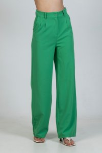 Suit pants bright green