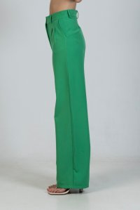 Suit pants bright green