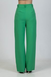 Suit pants bright green