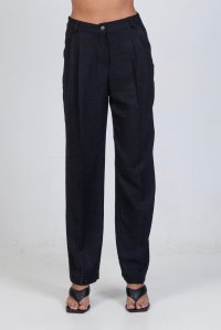 Loose pants black