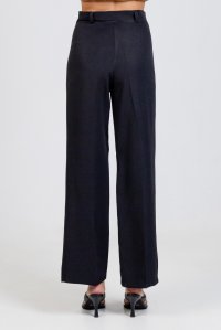 Pants with crease black