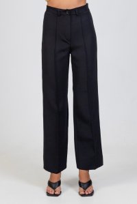 Pants with crease black