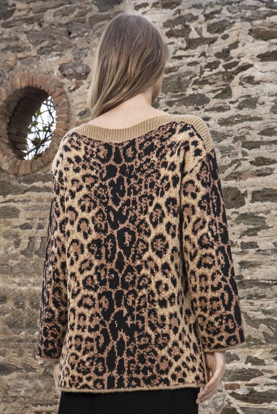 FW41034K-LEOPARD CAMEL-3