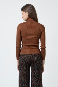 Lurex ζιβάγκο amber brown