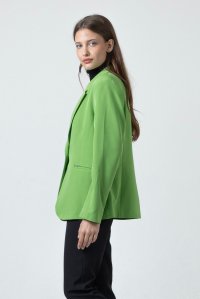 Crepe blazer kiwi