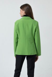 Crepe blazer kiwi