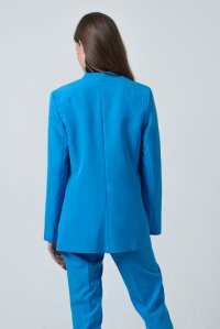 Crep blazer mao baby blue