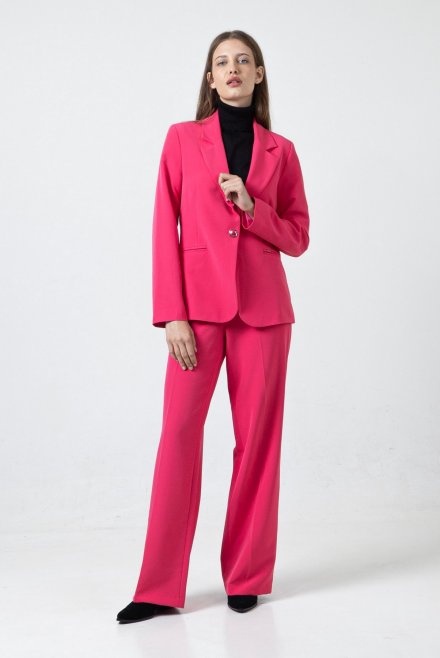 Crepe pants fuchsia