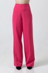 Crepe pants fuchsia