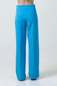 Crepe pants baby blue